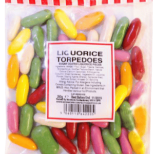 Monmore Liquorice Torpedoes Bag 150g