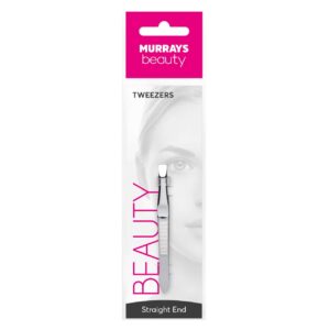 Murrays Beauty Nickel Tweezer Assorted Ends