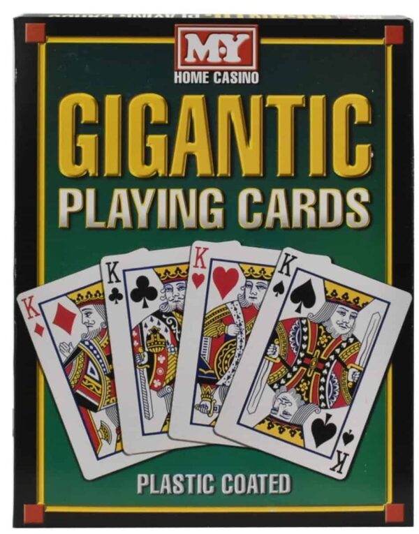 M.Y Giant Playing Cards A4 Size