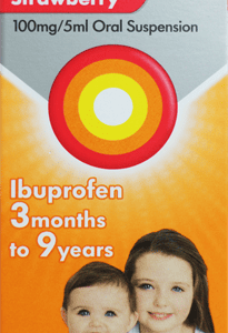 Nurofen For Children Oral Suspension Strawberry 100ml