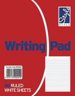 Office Style White Duke Writing Pad 40 Ruled Sheets