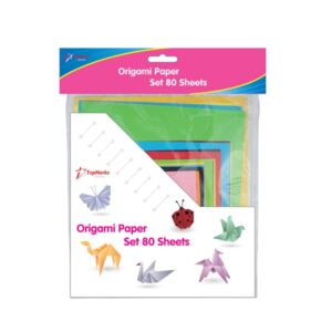 ORIGAMI PAPER SET 80 SHEETS