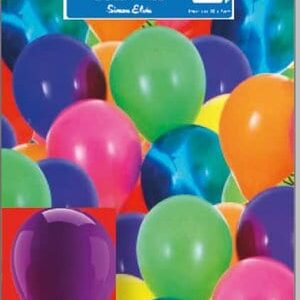 Packed Wrap 2 Sheets & 2 Tags - Balloons