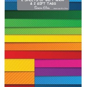 Packed Wrap 2 Sheets & 2 Tags - Designer Male