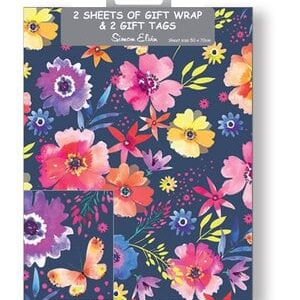 Packed Wrap 2 Sheets & 2 Tags - Traditional Female