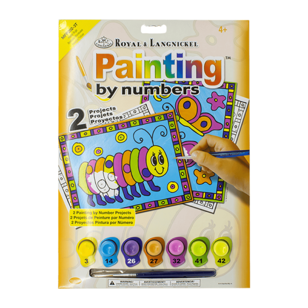 Paint By Numbers 2 Pack - My First Happy Bugs