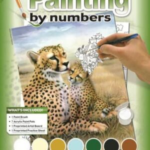 Paint By Numbers Junior Small - Leopard