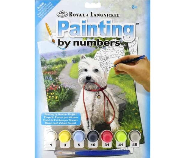 Paint By Numbers Junior Small - Time For A Walk