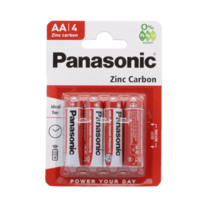 Panasonic Special AA Zinc Batteries 4pk