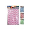 Paper Straws 60pk 20cm