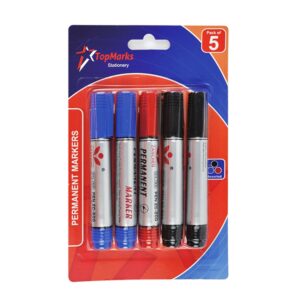 Permanent Markers 5pk