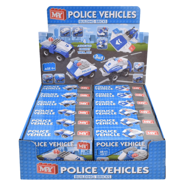 Police Vehicle Brick Sets in CDU