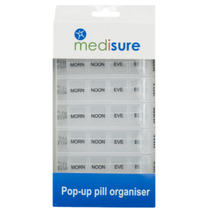 Pop-up Pill Organiser