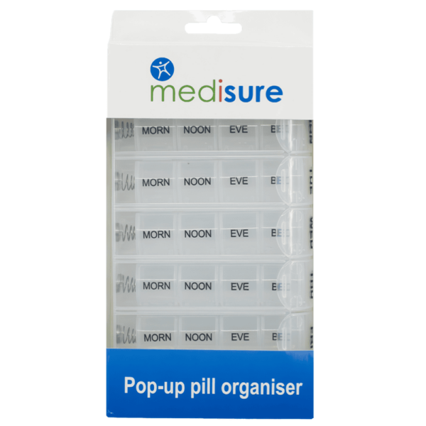 Pop-up Pill Organiser