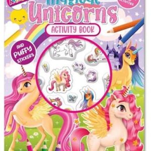 Puffy Sticker and Activity Book Assorted