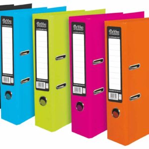 Pukka Pad A4 Lever Arch File Assorted Bright Colours