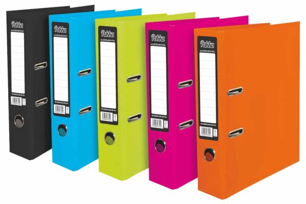 Pukka Pad A4 Lever Arch File Assorted Bright Colours