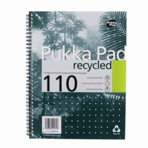 Pukka Pad A4 Recycled Jotta Wirebound Notebook 110 pages