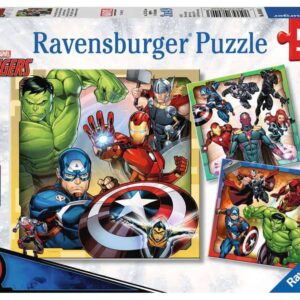 Ravensburger Avengers Assemble 3 x 49 Piece Puzzle