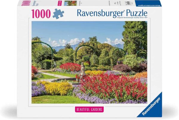 Ravensburger Beautiful Gardens Stresa, Italy 1000 Piece Jigsaw Puzzle