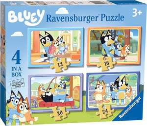 Ravensburger Bluey 4 In A Box Jigsaw Puzzle