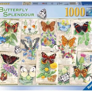 Ravensburger Butterfly Splendour 1000 Piece Jigsaw Puzzle