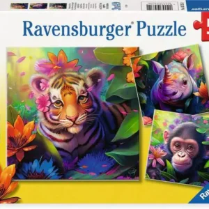 Ravensburger Jungle Babies 3 x 49 Piece Jigsaw Puzzle