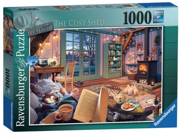 Ravensburger My Haven The Cosy Shed 1000 Piece Jigsaw Puzzle