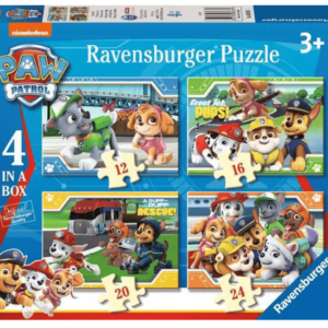 Ravensburger Paw Patrol 4 in a Box Jigsaw Puzzles