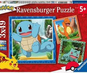 Ravensburger Pokemon 3 x 49 Piece Jigsaw Puzzle