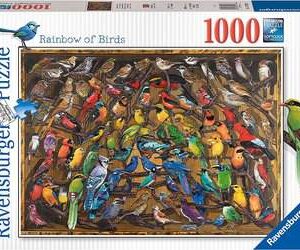 Ravensburger Rainbow Of Birds 1000 Piece Jigsaw Puzzle