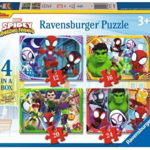 Ravensburger Spidey & Friends 4 In A Box Jigsaw Puzzle