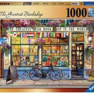 Ravensburger The Greatest Bookshop 1000 Piece Jigsaw Puzzle