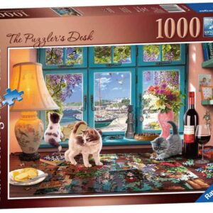 Ravensburger The Puzzler's Desk 1000 Piece Jigsaw Puzzle