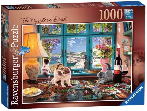 Ravensburger The Puzzler's Desk 1000 Piece Jigsaw Puzzle