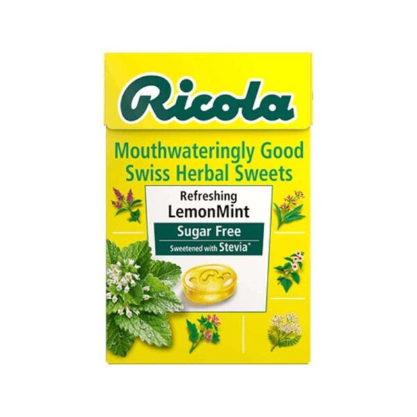 Ricola Herbal Sweets Lemon Mint Sugar Free 45g