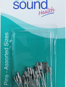 Safe & Sound Nickel Safety Pins 24's