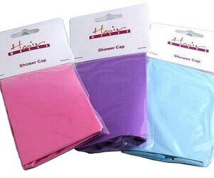 Shower Cap PVC Assorted Colours