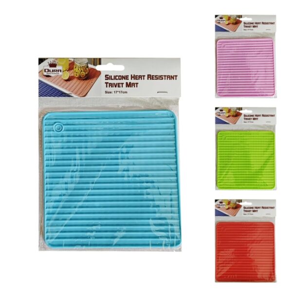 Silicone Trivet Mat 17*17cm