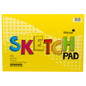 Silvine A3 Sketch Pad