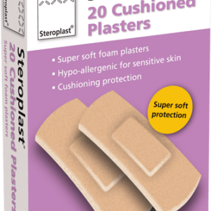 Steroplast Cushioned Plasters 20s