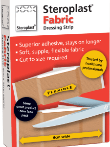 Steroplast Fabric Dressing Strip 75cm x 6cm