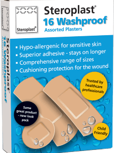 Steroplast Washproof Plasters 16s