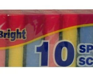 Superbright Sponge Scourers 10's