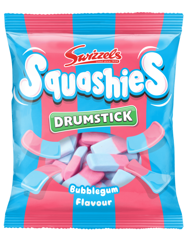 Swizzels Drumstick Squashies Bubblegum Flavour 140g