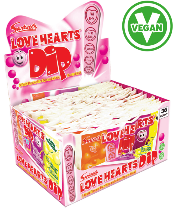 Swizzels Love Hearts Dip