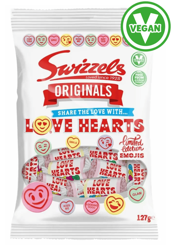 Swizzels Originals Love Hearts 127g