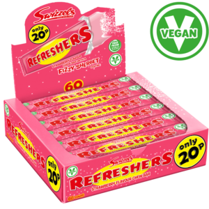 Swizzels Refreshers Strawberry Flavour Chew Bar 18g 20p PMP