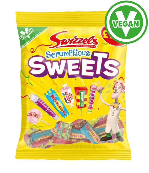 Swizzels Scrumptious Sweets £1.25 PMP 134g