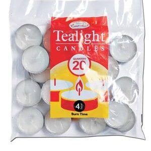 Tealight Candles Pack Of 20